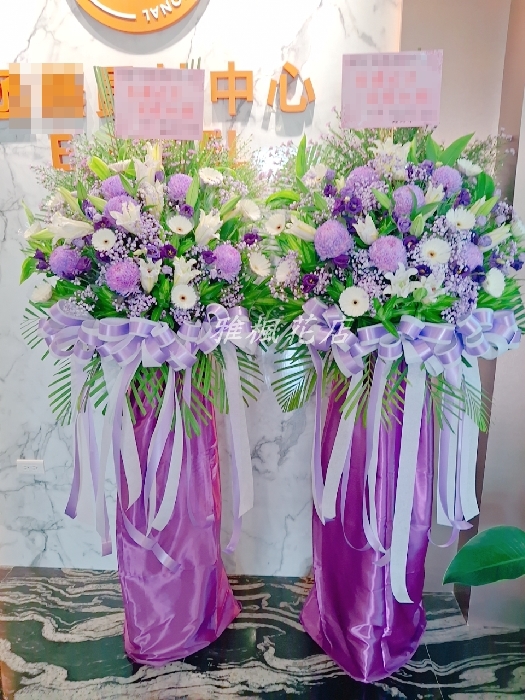 雅楓花店 EB503 喪禮花籃圖片 1