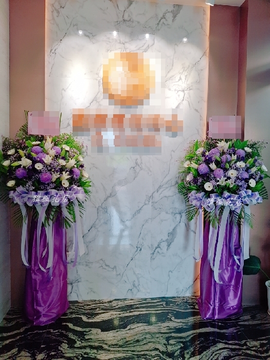 雅楓花店 EB503 喪禮花籃圖片 3