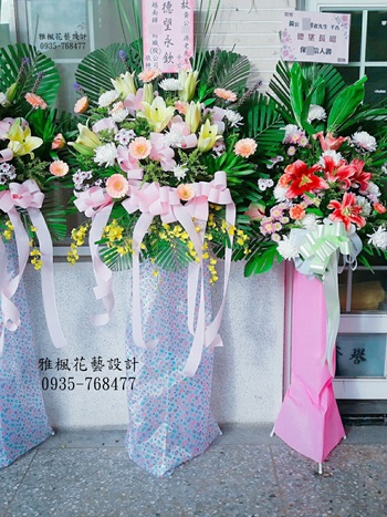 名間花店，花圈花環花籃集集花店