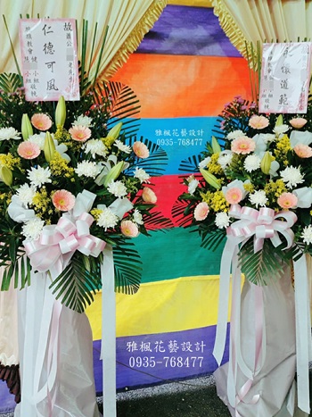 四湖鄉花店，公司行號表達追思花禮和美鎮花店