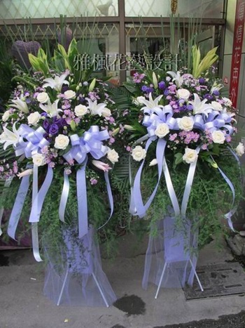 溪湖花店，伸港花店喪禮告別式花籃，彰化雅楓花店