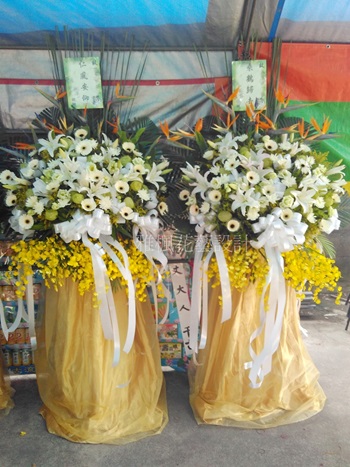 喪用羅馬柱麥寮花店_彰化花店雅楓花藝設計