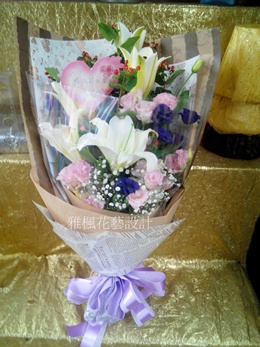 斗六市花店情人節鮮花玫瑰花束，員林市花店