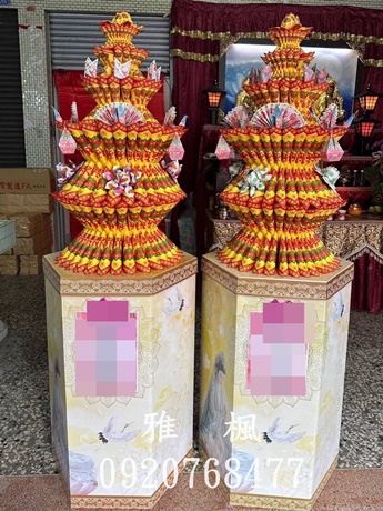 南投殯儀館蓮花塔外送、斗六八德生命園區蓮花塔外送推薦雅楓花店